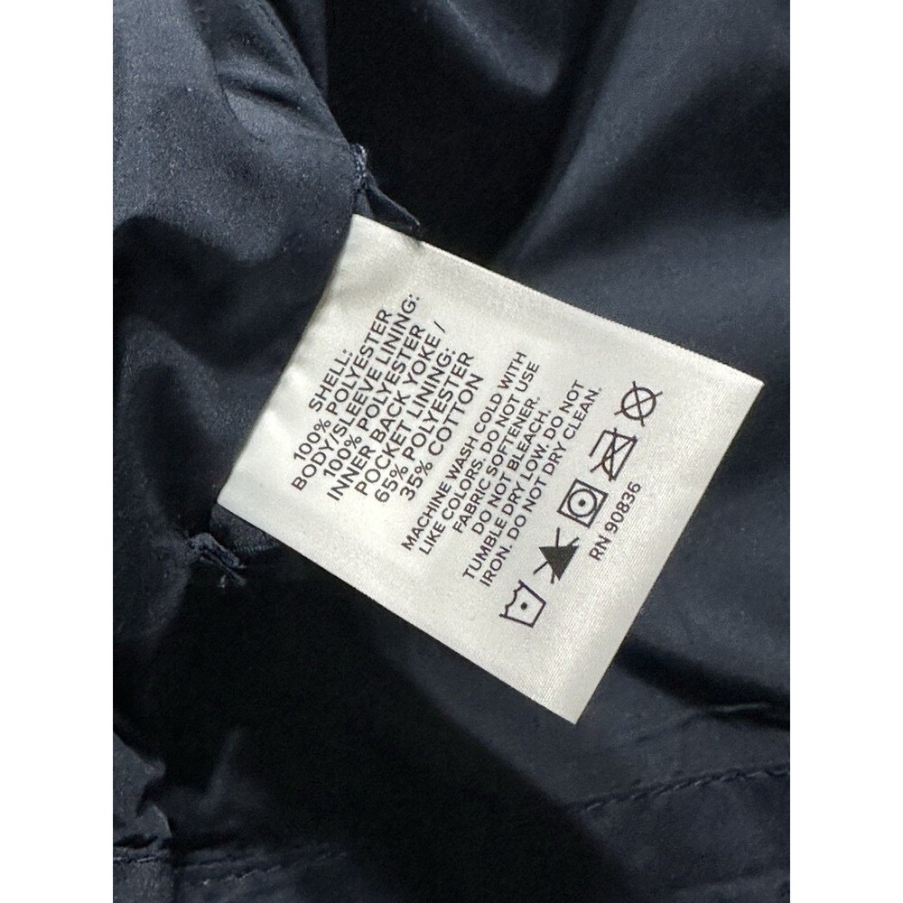 Brooks Brothers Navy Blue Diamond Quilted Jacket Mens Size Small **MJ LOGO** - Picture 9 of 11